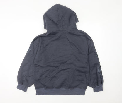 Champion Women's Grey Pullover Hoodie Size 8 UK Regular Fit