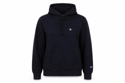 Womens UK Size 10 Champion Black Pullover Hoodie