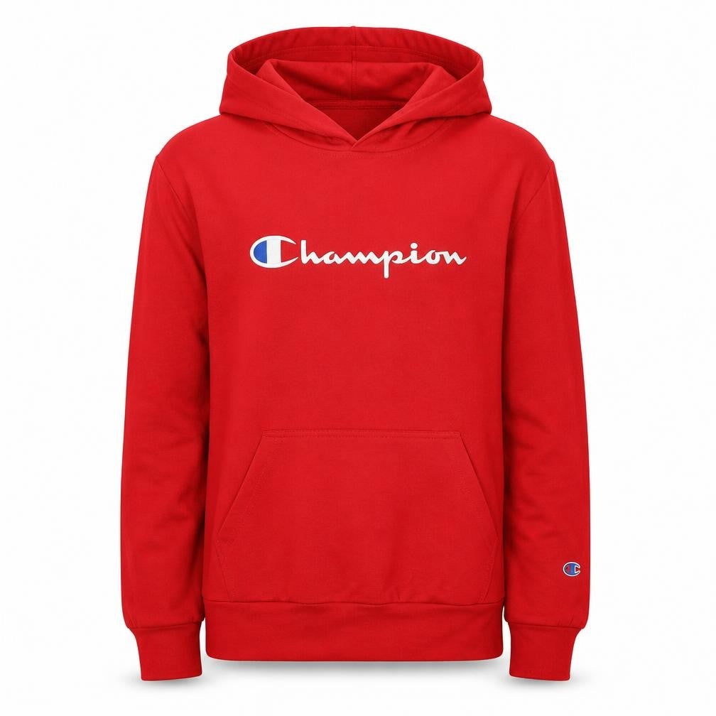 Womens UK Size 6 Champion Red Pullover Hoodie