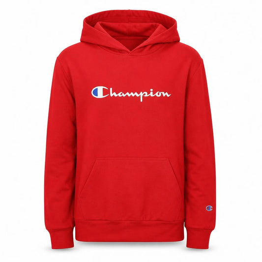 Womens UK Size 6 Champion Red Pullover Hoodie