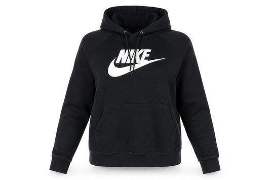 Womens UK Size 8 Nike Black Pullover Hoodie