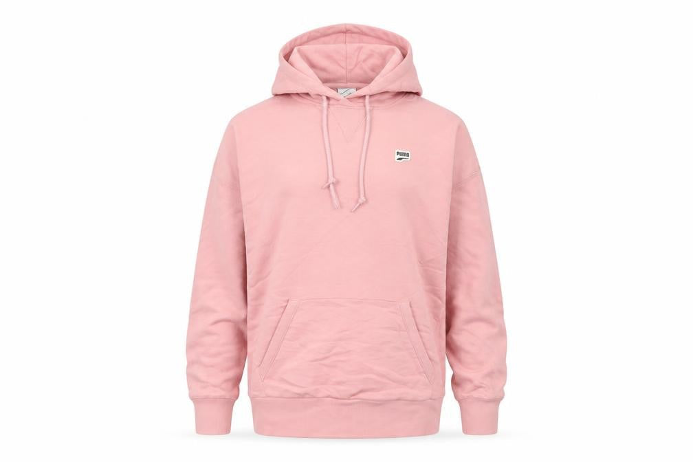 Womens UK Size 10 PUMA Pink Pullover Hoodie