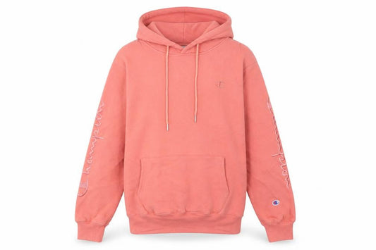 Womens UK Size 10 Champion Pink Pullover Hoodie