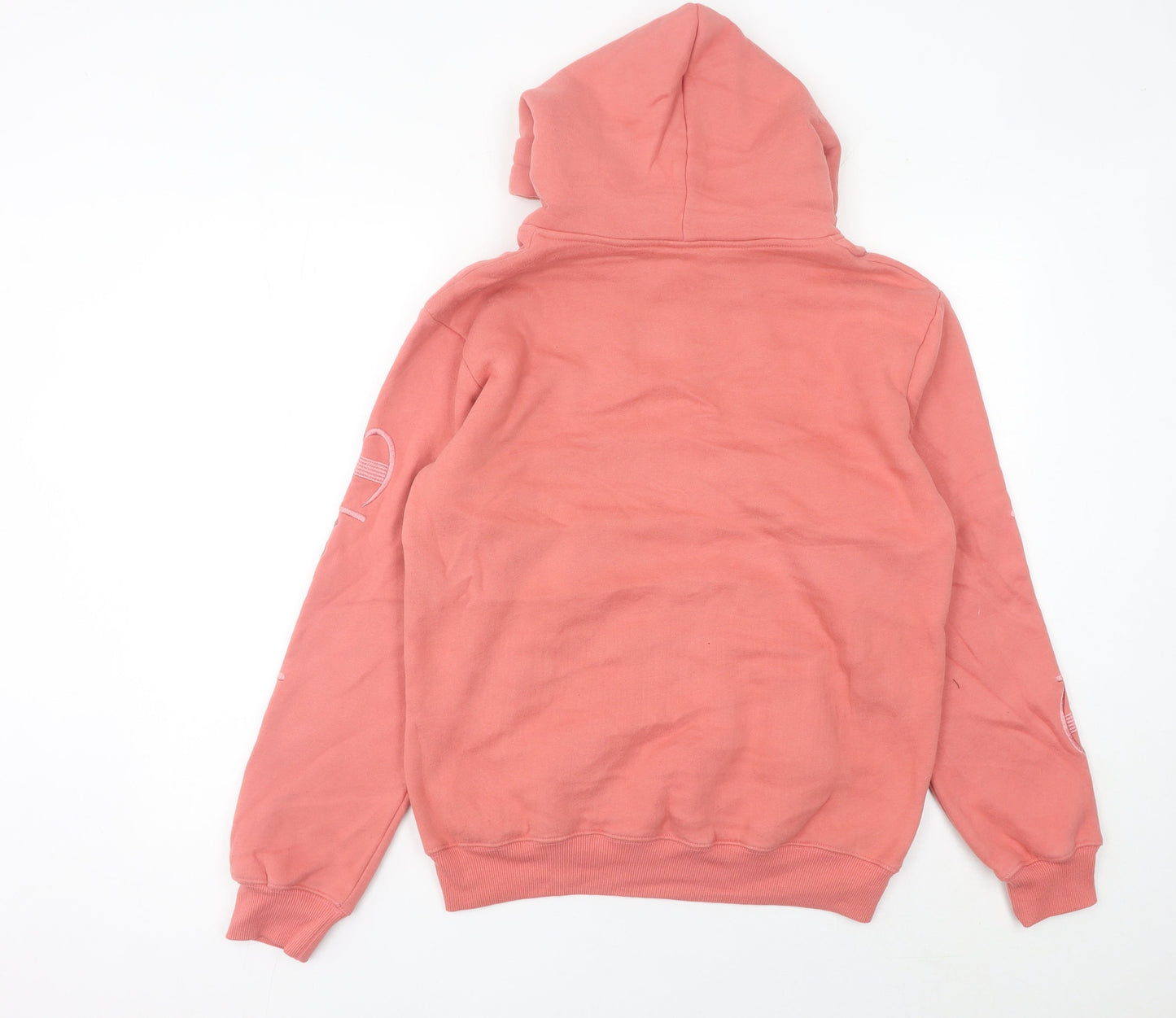 Champion Womens Pink Hoodie Size 10 UK Pullover Logo Sweatshirt