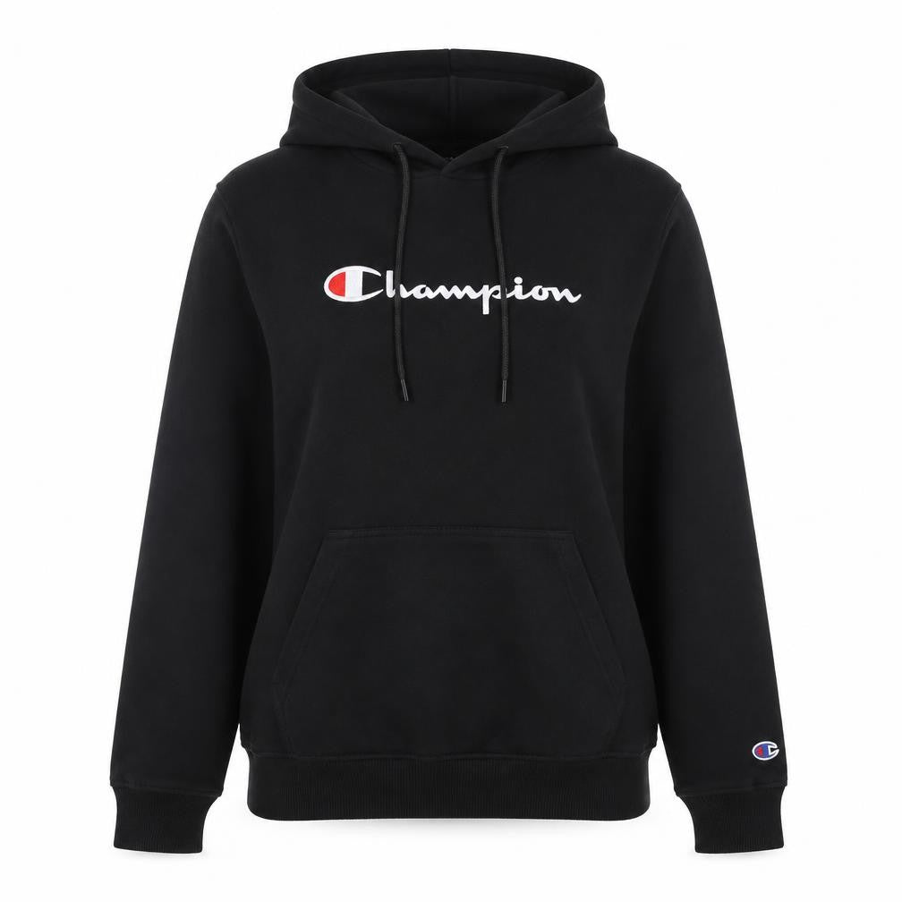 Womens UK Size 12 Champion Black Pullover Hoodie