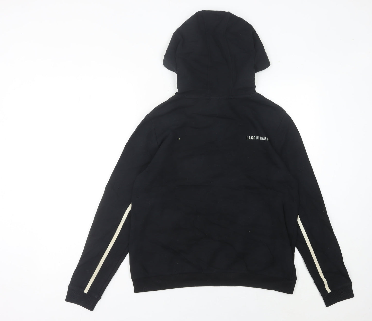 Fila Women’s Black Hoodie Size 12 Pullover Long Sleeve Sportswear