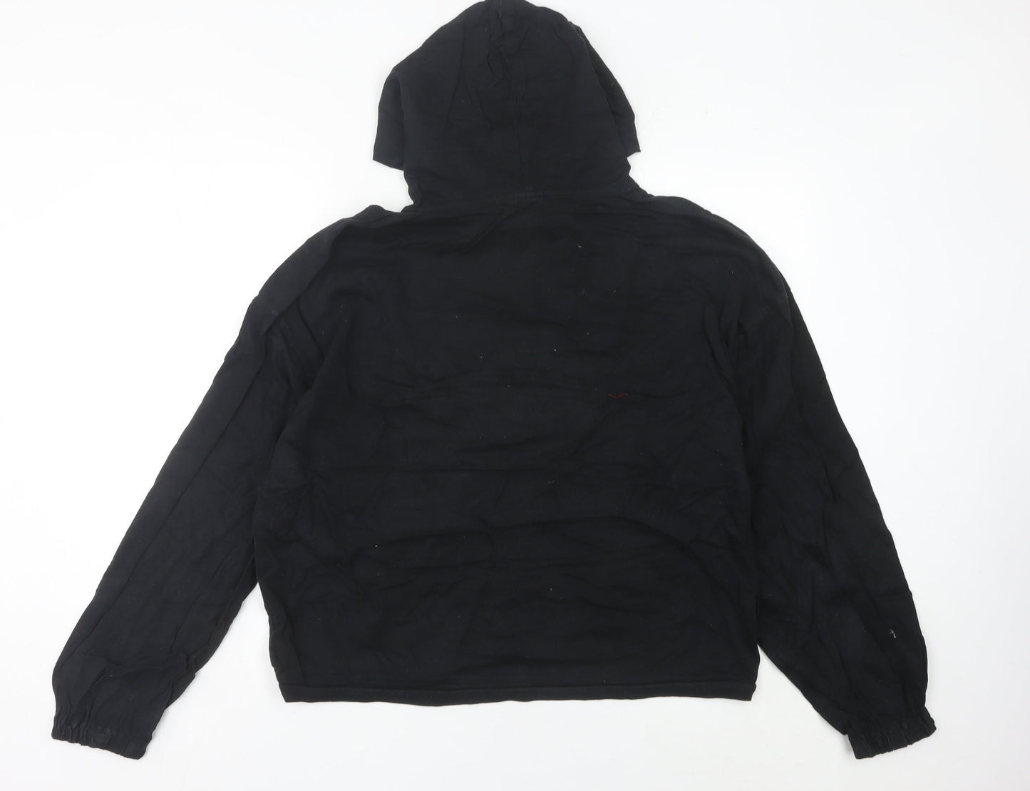 Champion Women's Black Pullover Hoodie Size 10 UK L Logo Sportswear