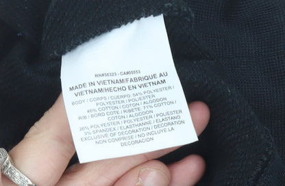 Nike Womens Black Size 10 Dri-Fit Pullover Sweatshirt Logo