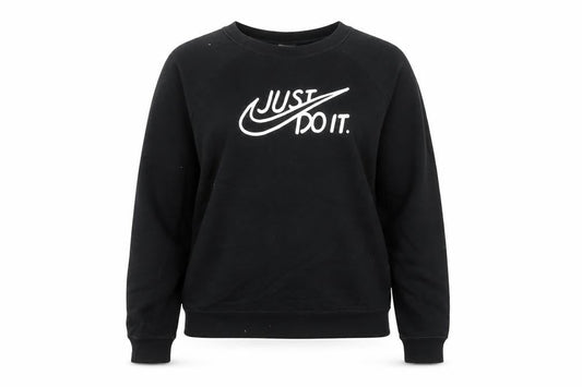 Womens UK Size 10 Nike Black Pullover Sweatshirt