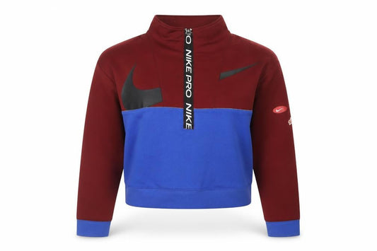 Womens UK Size 14 Nike Multicoloured Pullover Sweatshirt