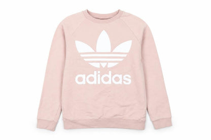 Womens UK Size 10 adidas Pink Pullover Sweatshirt