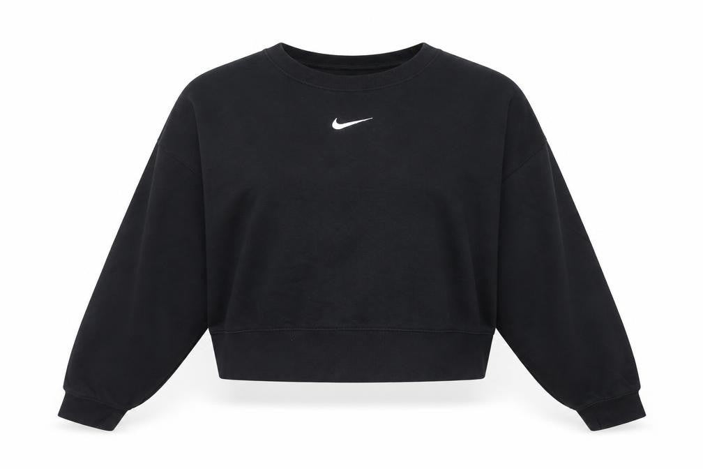 Womens UK Size 6 Nike Black Pullover Sweatshirt