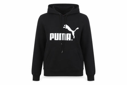 Womens UK Size M PUMA Black Pullover Hoodie