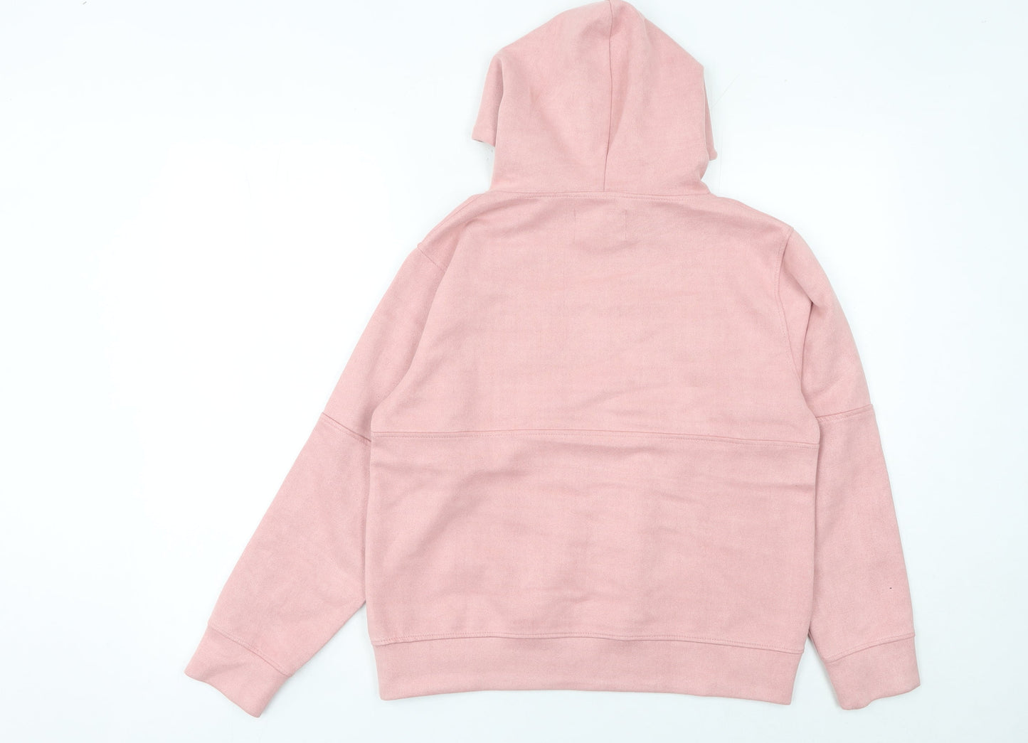 Champion Womens Pink Hoodie Size 10 Logo Pullover Sweatshirt