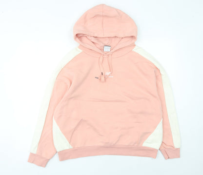Womens UK Size 8 New Balance Pink Pullover Hoodie