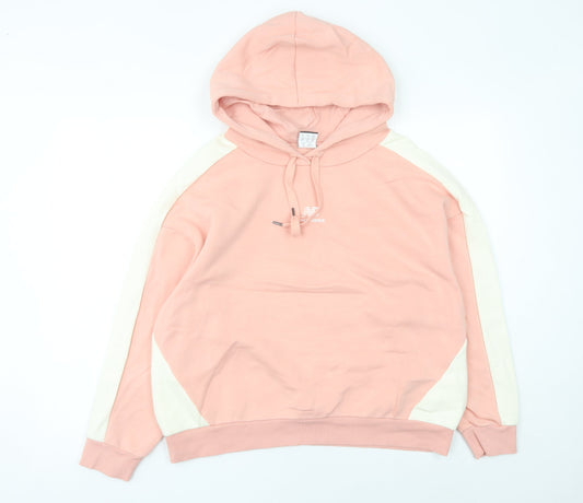 Womens UK Size 8 New Balance Pink Pullover Hoodie