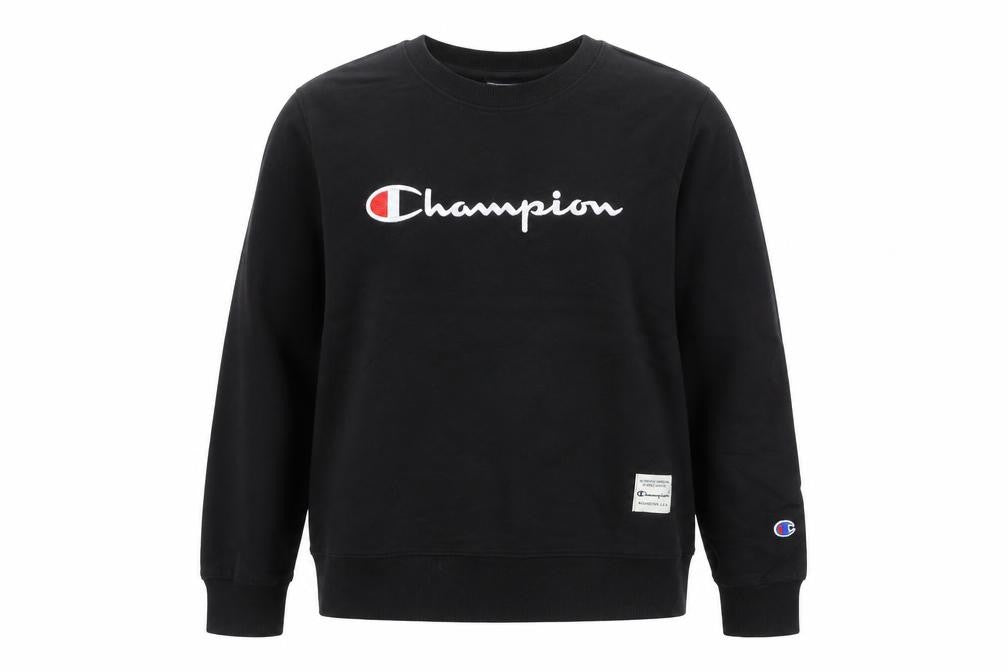 Womens UK Size 12 Champion Black Pullover Sweatshirt