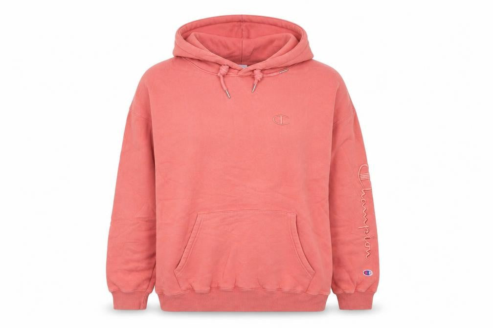 Womens UK Size 14 Champion Pink Pullover Hoodie