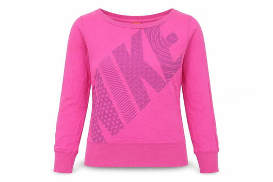 Womens UK Size 8 Nike Pink Pullover Sweatshirt