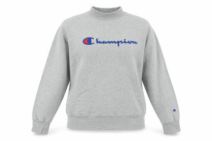 Womens UK Size 6 Champion Grey Pullover Sweatshirt