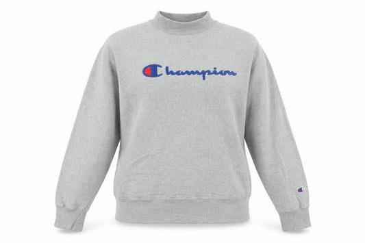Womens UK Size 6 Champion Grey Pullover Sweatshirt