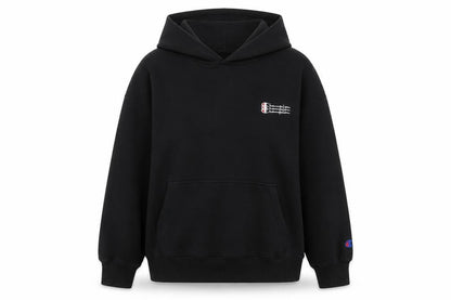 Womens UK Size 10 Champion Black Pullover Hoodie