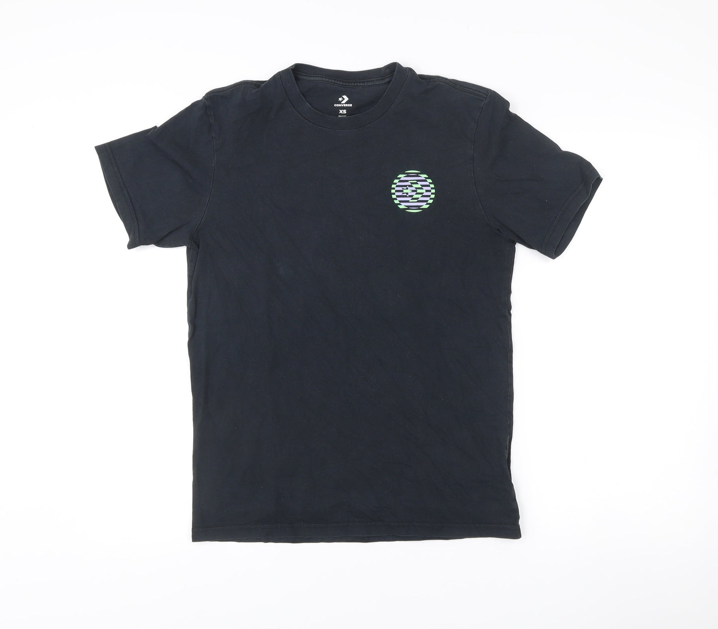 Mens UK Size XS Converse Black  T-Shirt