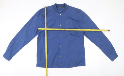 Mens UK Size 36 Livergy Blue Bomber Jacket