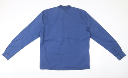Mens UK Size 36 Livergy Blue Bomber Jacket