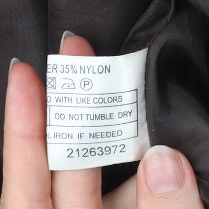 Klass Collection Women Brown Plaid Knee Length Pencil Skirt Size 16