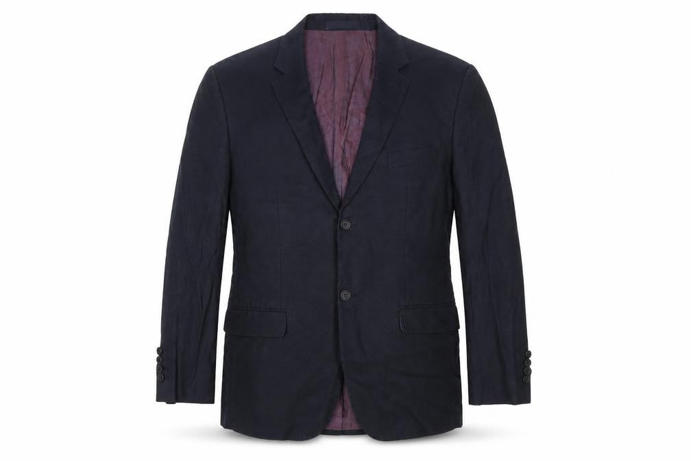 Mens UK Size 42 Ted Baker Regular Blue Suit Jacket
