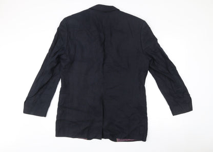 Mens UK Size 42 Ted Baker Regular Blue Suit Jacket