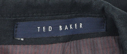 Mens UK Size 42 Ted Baker Regular Blue Suit Jacket