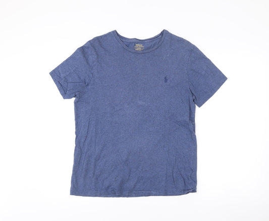 Ralph Lauren Men’s Blue Medium Slim Fit Cotton T-Shirt