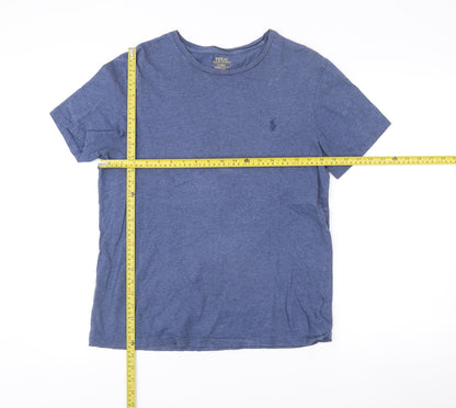 Ralph Lauren Men’s Blue Medium Slim Fit Cotton T-Shirt