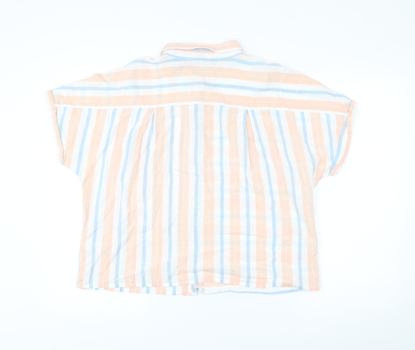 Womens UK Size 16 Marks and Spencer Multicoloured Basic Button-Up