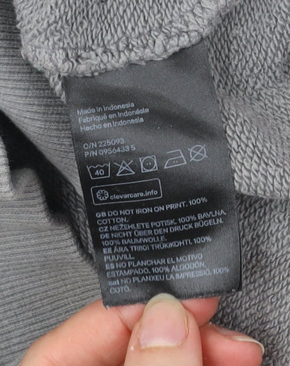 Mens UK Size M H&M Grey Pullover Sweatshirt