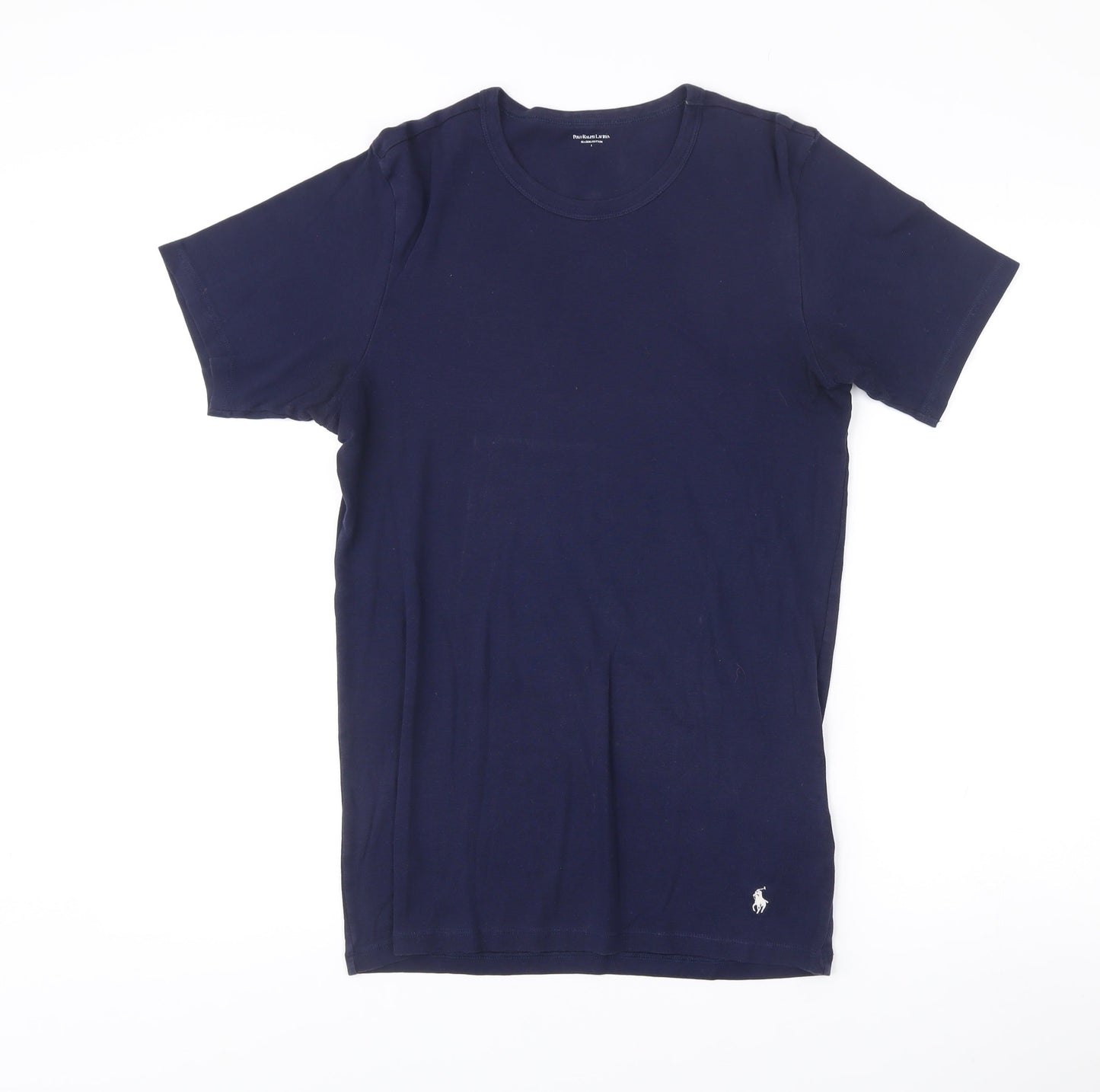 Polo Ralph Lauren Men's Blue L Classic Fit Cotton T-Shirt