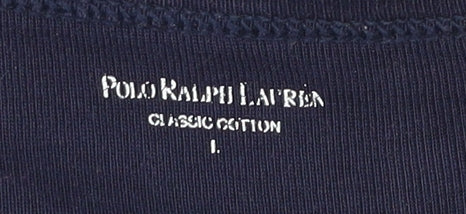 Polo Ralph Lauren Men's Blue L Classic Fit Cotton T-Shirt
