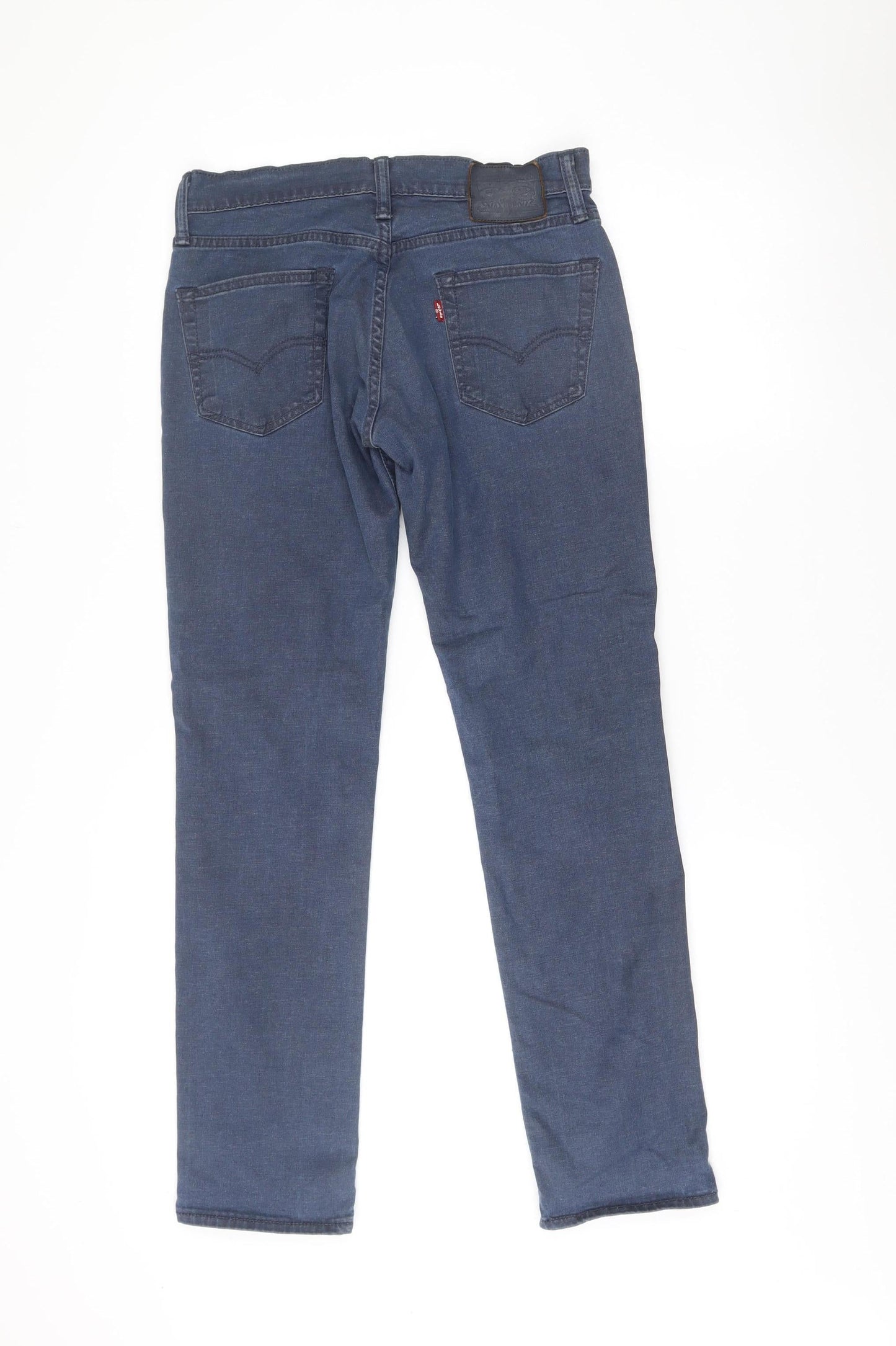 Levi's Men's Blue Straight Leg Stretch Jeans W30 L32