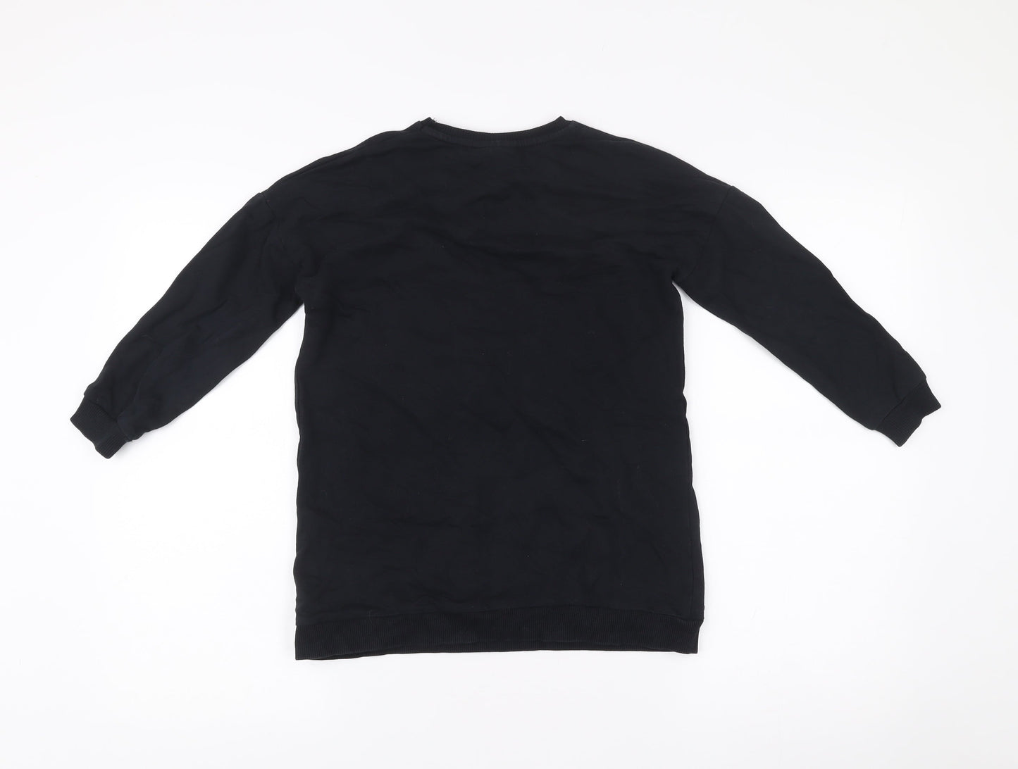 George Girls Friends Black Long Sleeve T-Shirt 5-6 Years Graphic Pullover