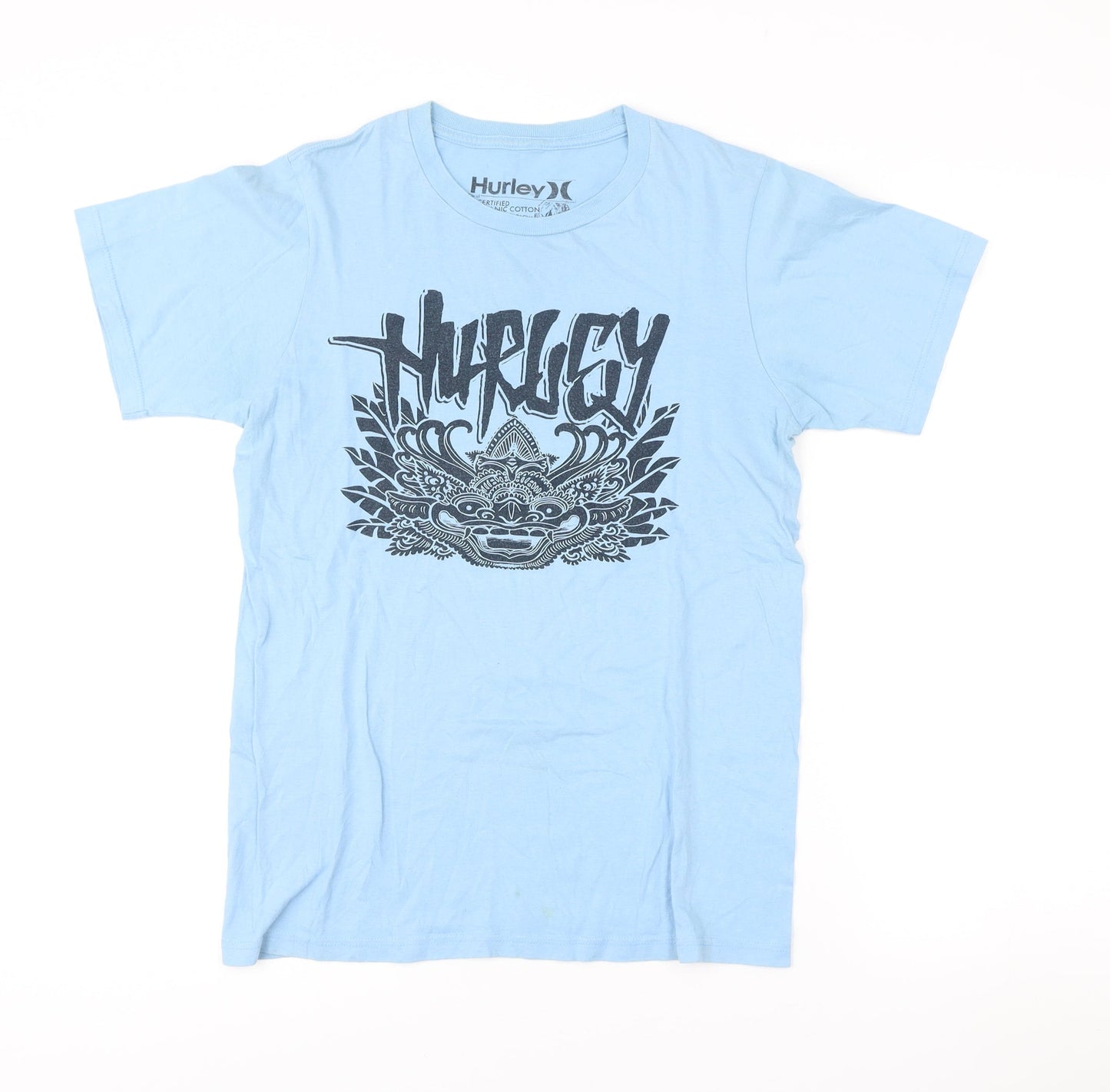 Mens UK Size S Hurley Blue  T-Shirt