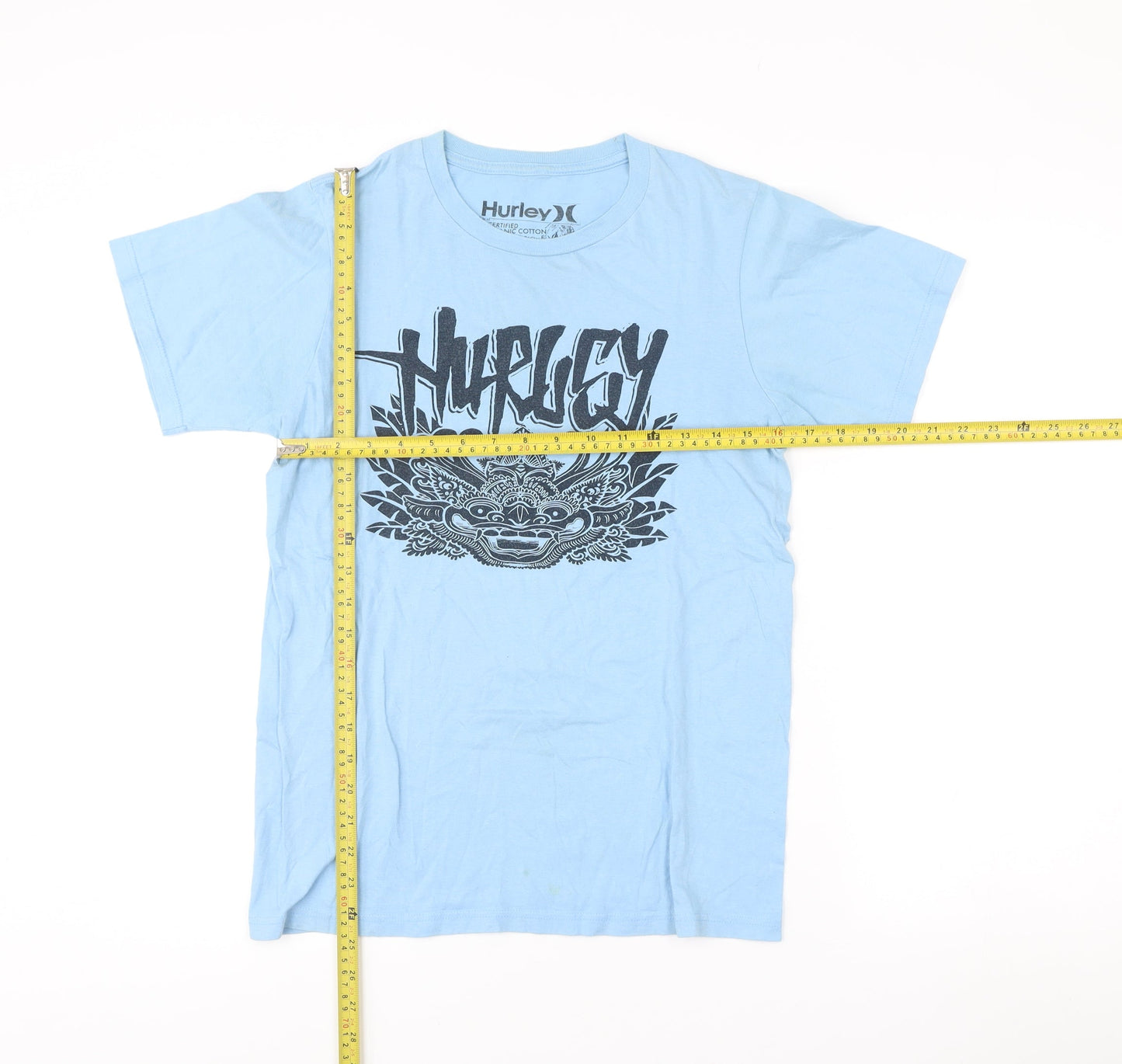 Mens UK Size S Hurley Blue  T-Shirt