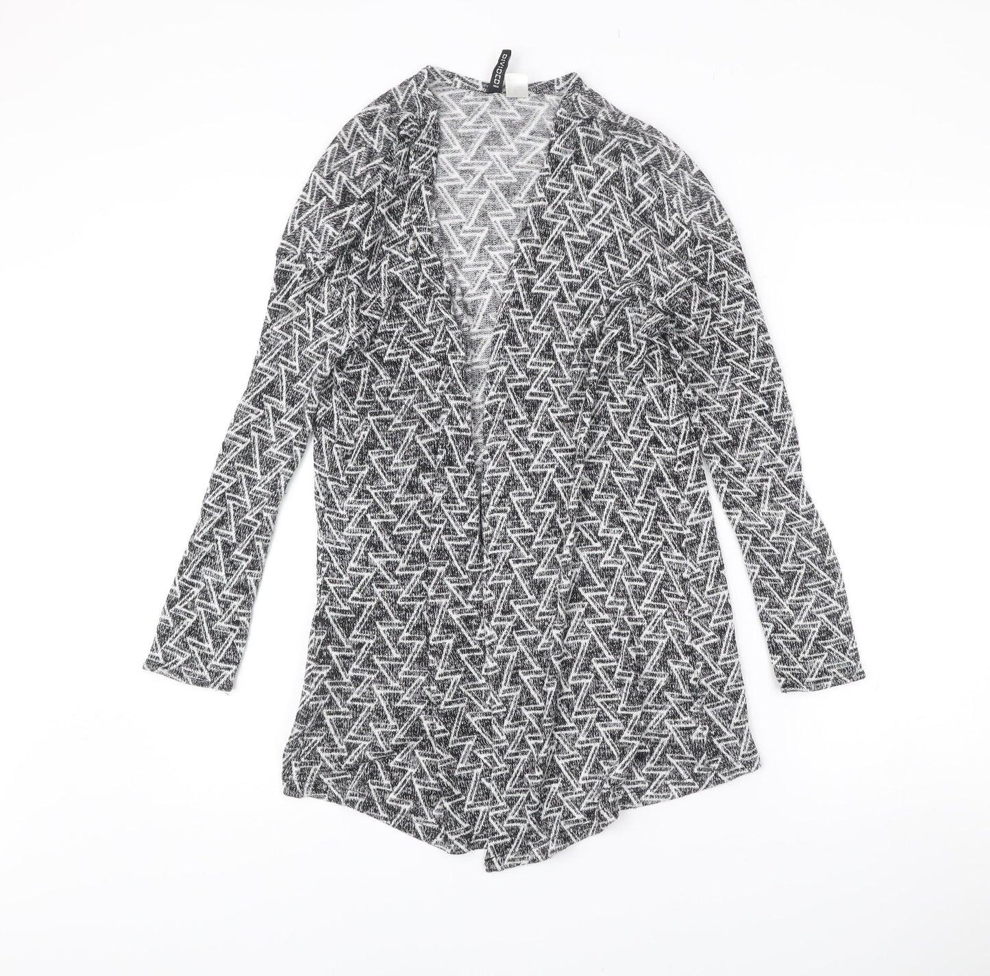 Womens UK Size XS Divided Grey Cardigan Jumper