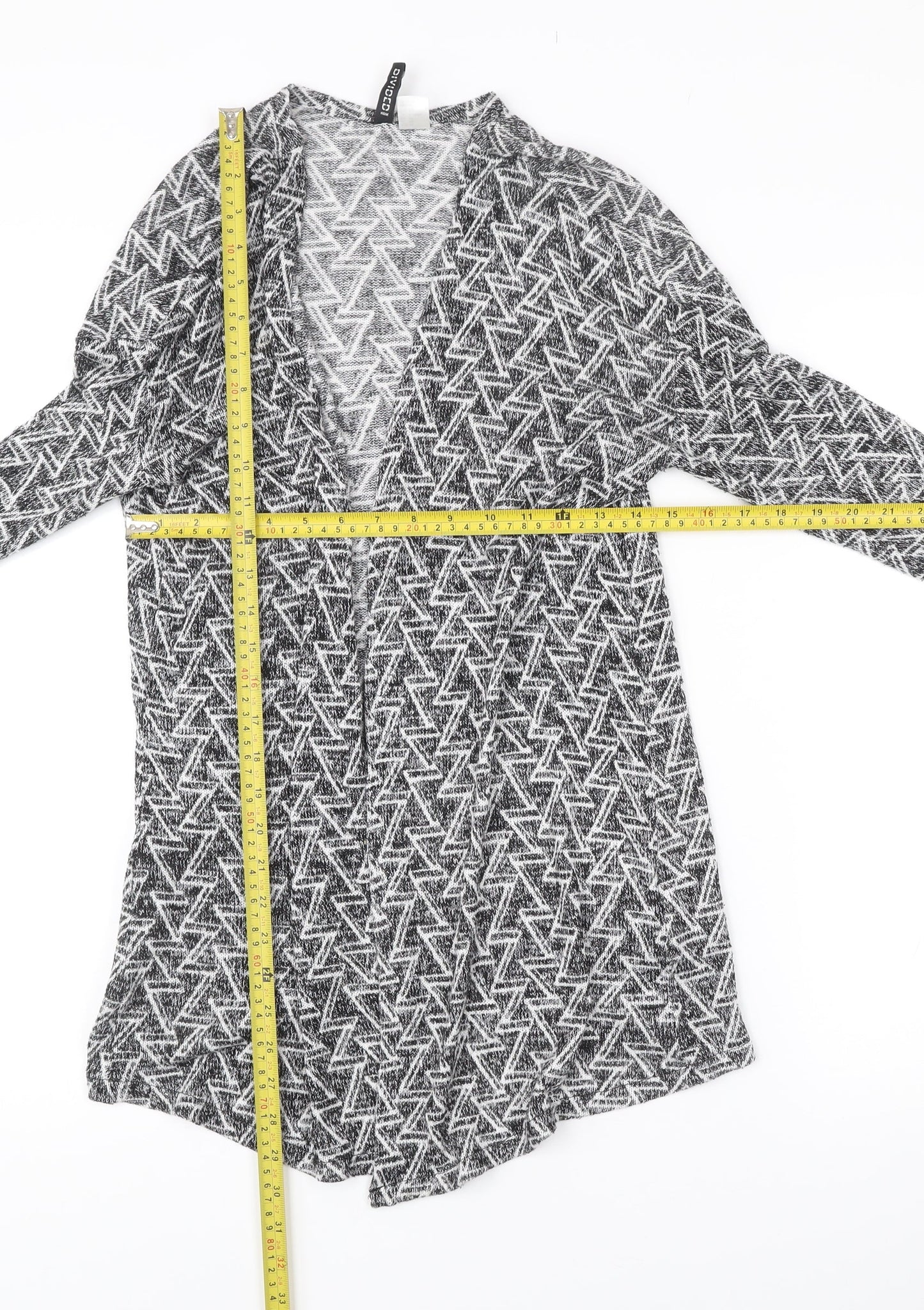 Womens UK Size XS Divided Grey Cardigan Jumper