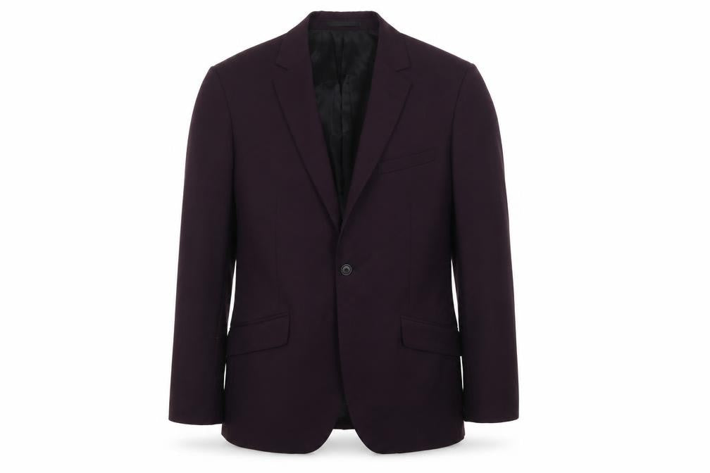 Mens UK Size 40 Reiss Regular Purple Suit Jacket