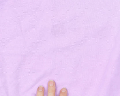 Tyrwhitt Men’s Pink Cotton Polo Shirt L Short Sleeve Classic Fit