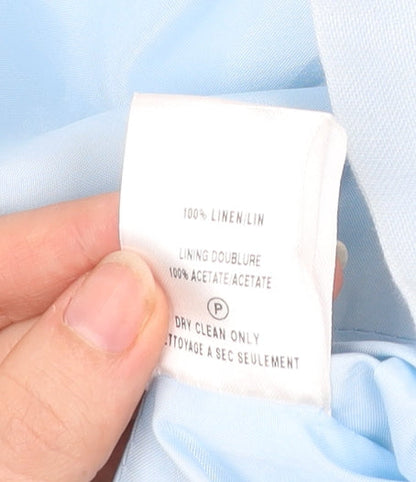 Womens UK Size 10 Kaliko Blue Basic Jacket