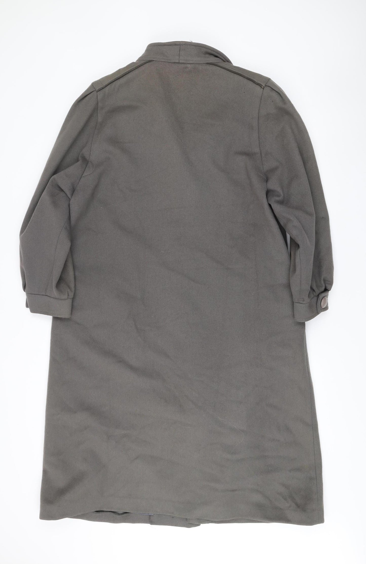 Mens UK Size 40 Marks and Spencer Grey Overcoat