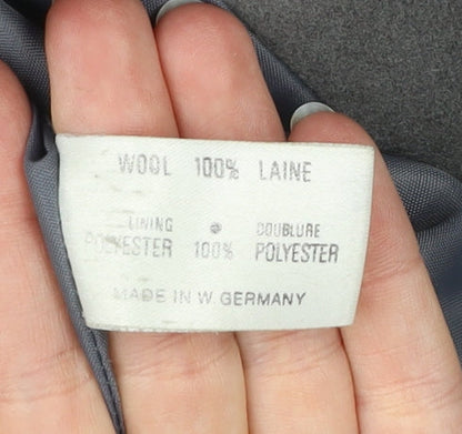 Mens UK Size 40 Marks and Spencer Grey Overcoat